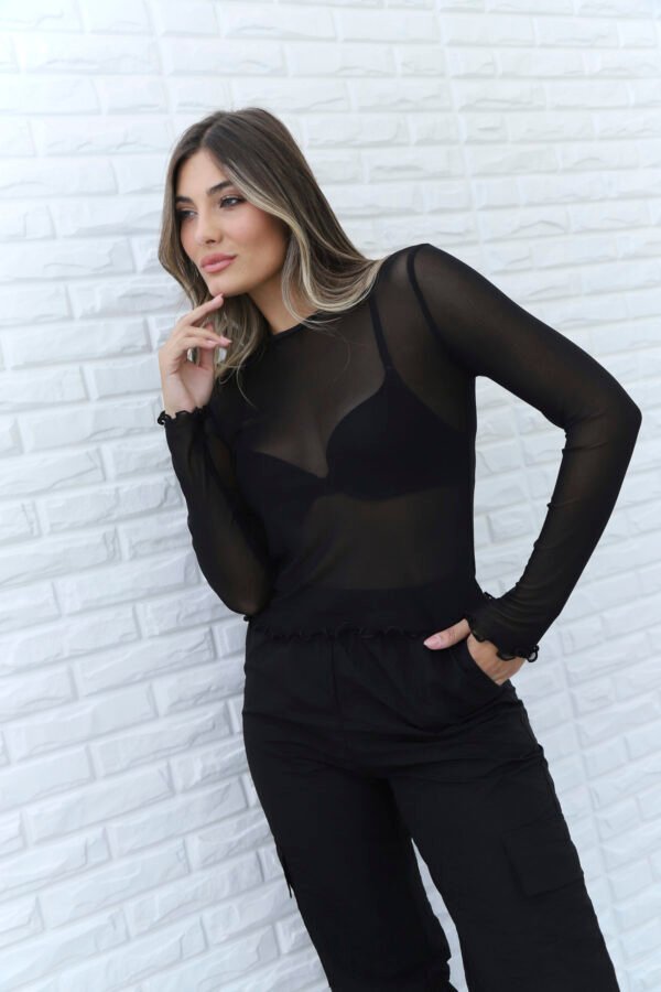 MANGA LARGA TUL LISO