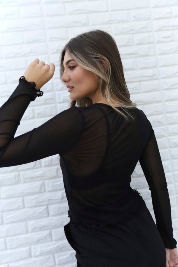 MANGA LARGA TUL LISO