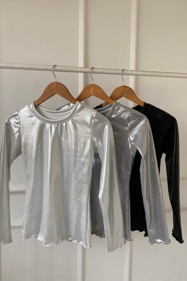 OFERTA MANGA LARGA BASICA LANILLA METALIZADA
