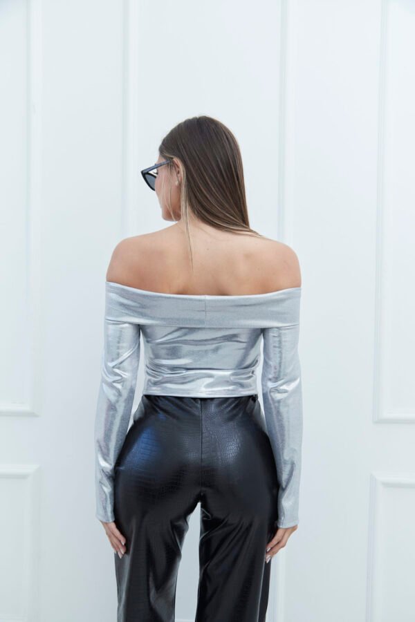 OFERTA MANGA LARGA ASHLEY LANILLA METALIZADA