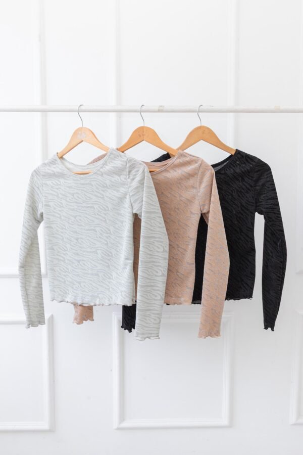 OFERTA MANGA LARGA CEBRA LUREX