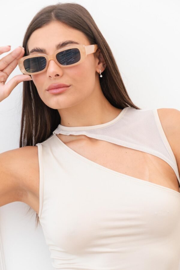 OFERTA VESTIDO DELFINA LYCRA CON TUL BRILLOS