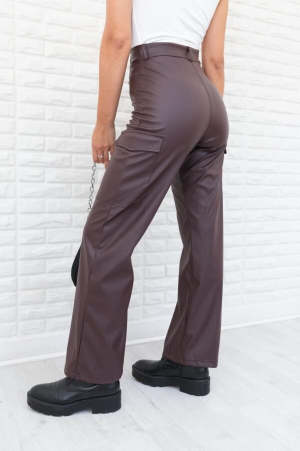 PANTALON WIDE CARGO CUERINA