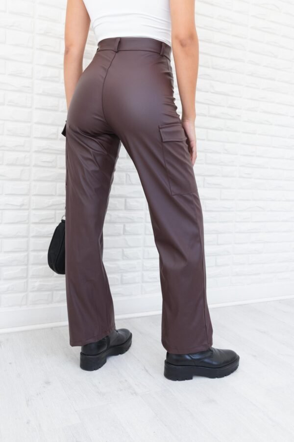 PANTALON WIDE CARGO CUERINA