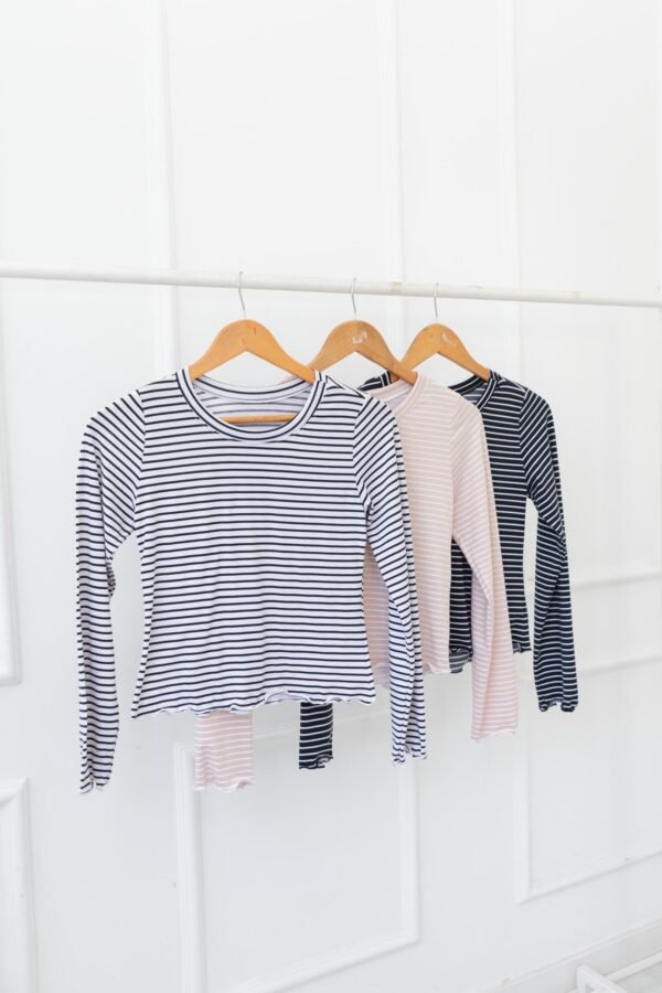 OFERTA MANGA LARGA BASICA ALG RAYADO