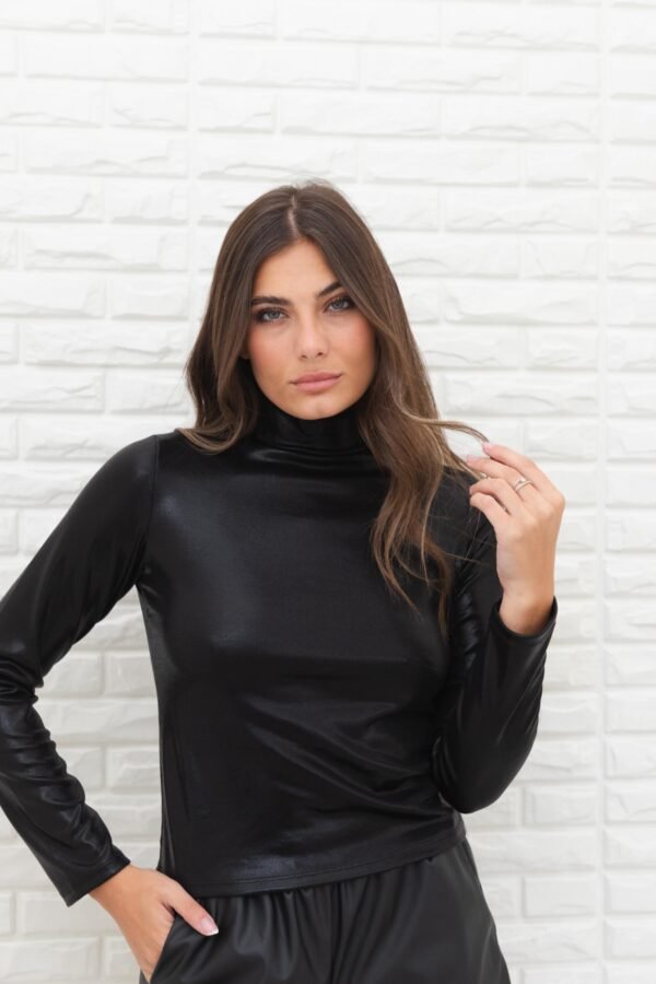 OFERTA POLERA LANILLA METALIZADA