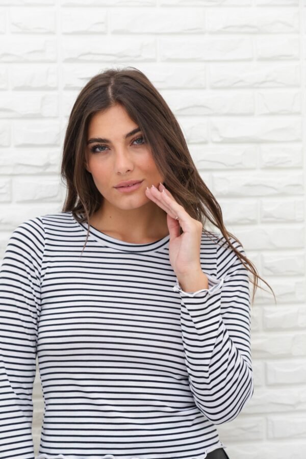 OFERTA MANGA LARGA BASICA ALG RAYADO