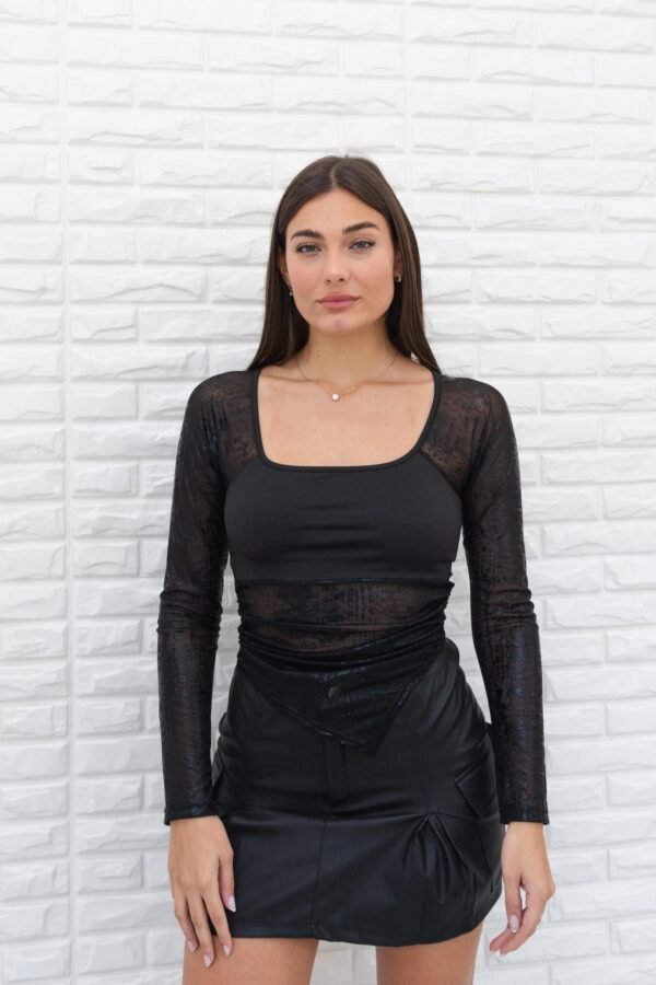 OFERTA MANGA LARGA DUA TUL METALIZADO