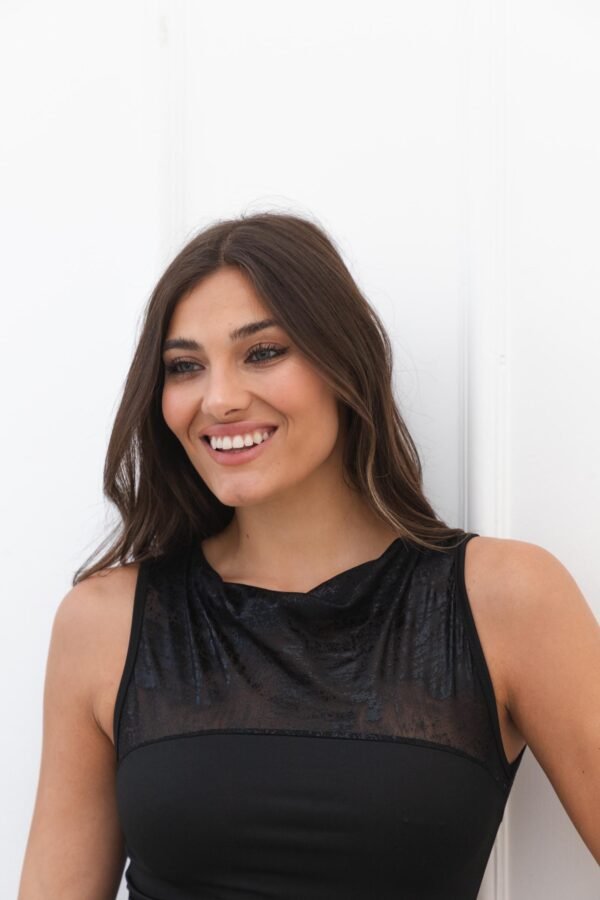 OFERTA BODY BUCHE TUL METALIZADO