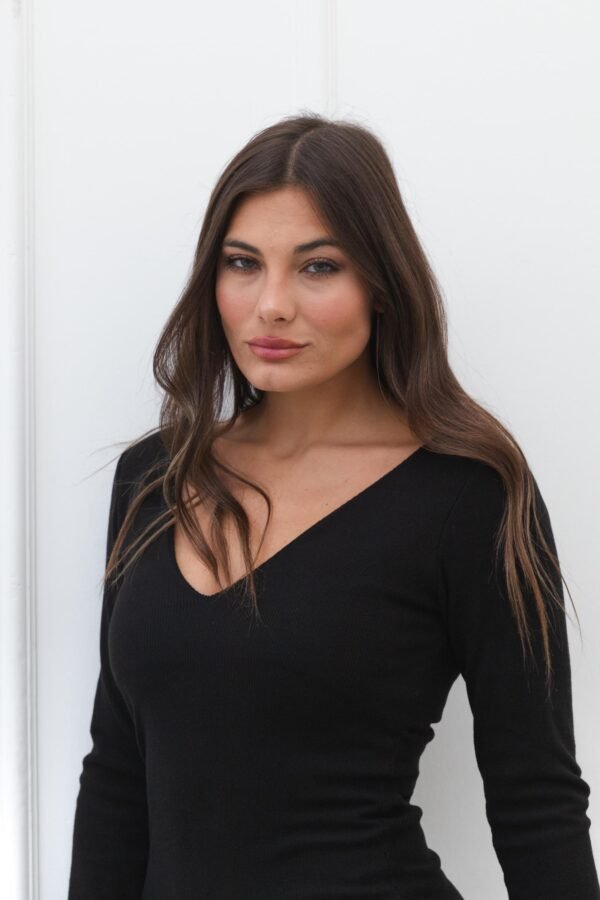 VESTIDO VICTORIA MORLEY FRISADO