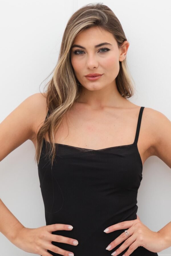 VESTIDO MERCEDES TUL LYCRA