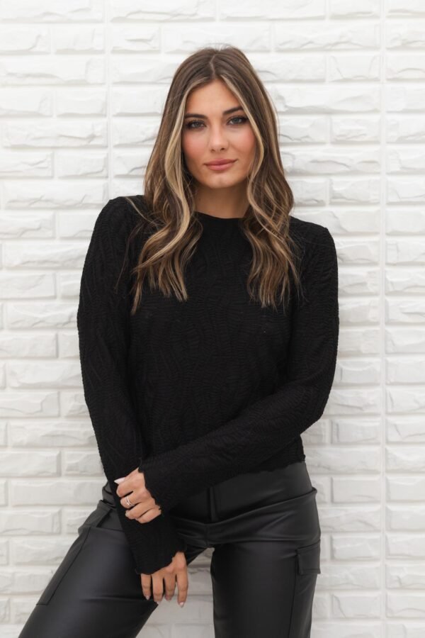 MANGA LARGA BASICA CROCHET