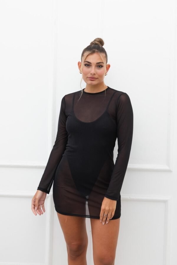 VESTIDO DAIANA TUL LISO