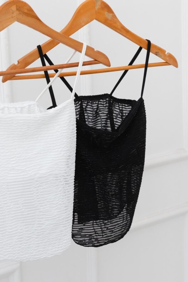 OFERTA TOP ALBA TUL ROSA BRILLO