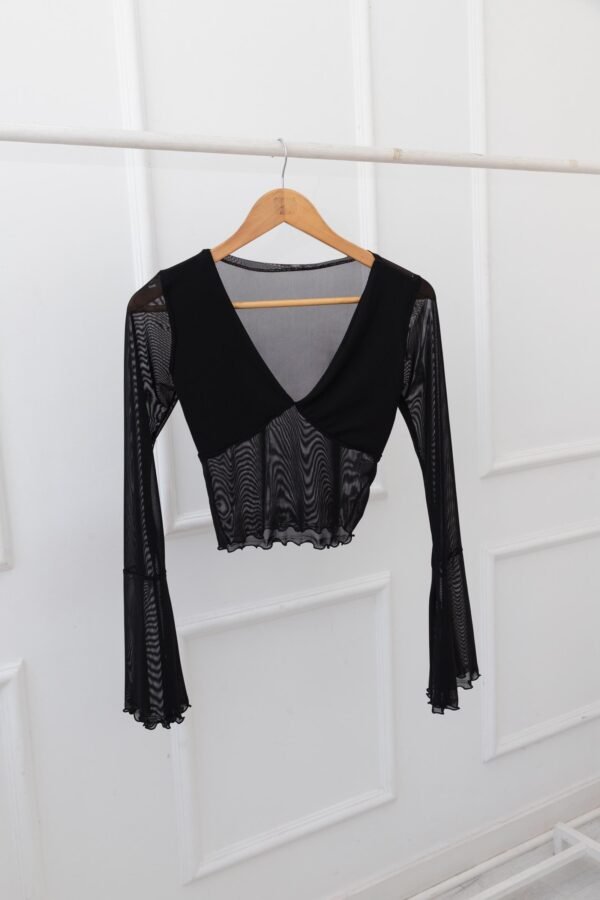 MANGA LARGA SELMA TUL LISO