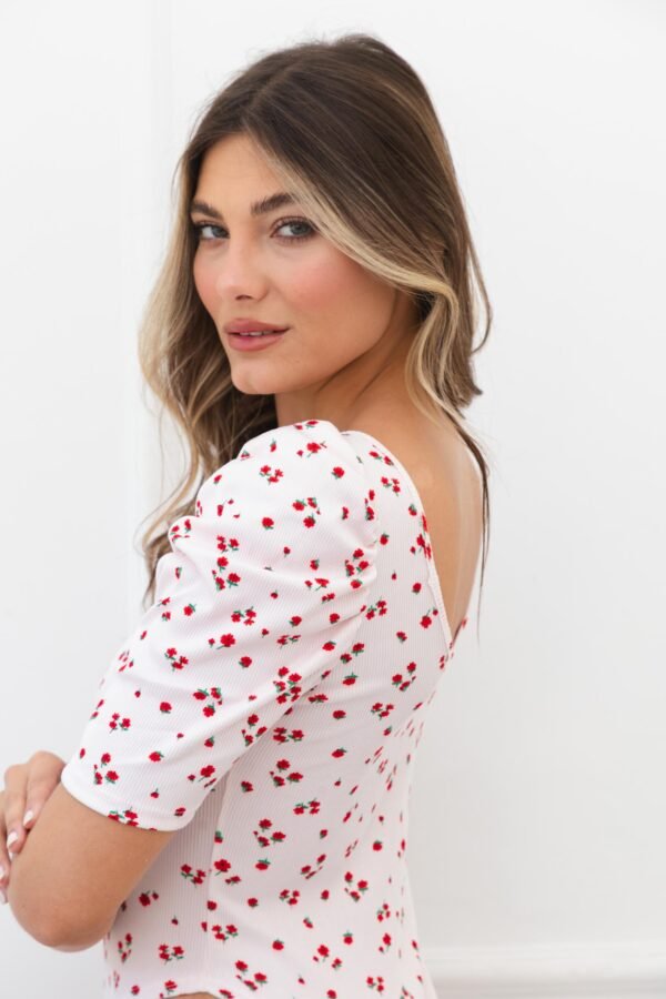 OFERTA BODY PRINCESA TIARA MORLEY FLORES