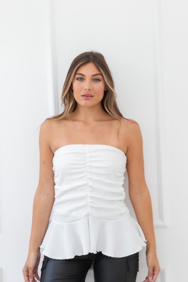 OFERTA TOP/ POLLERA CECILIA BAMBULA