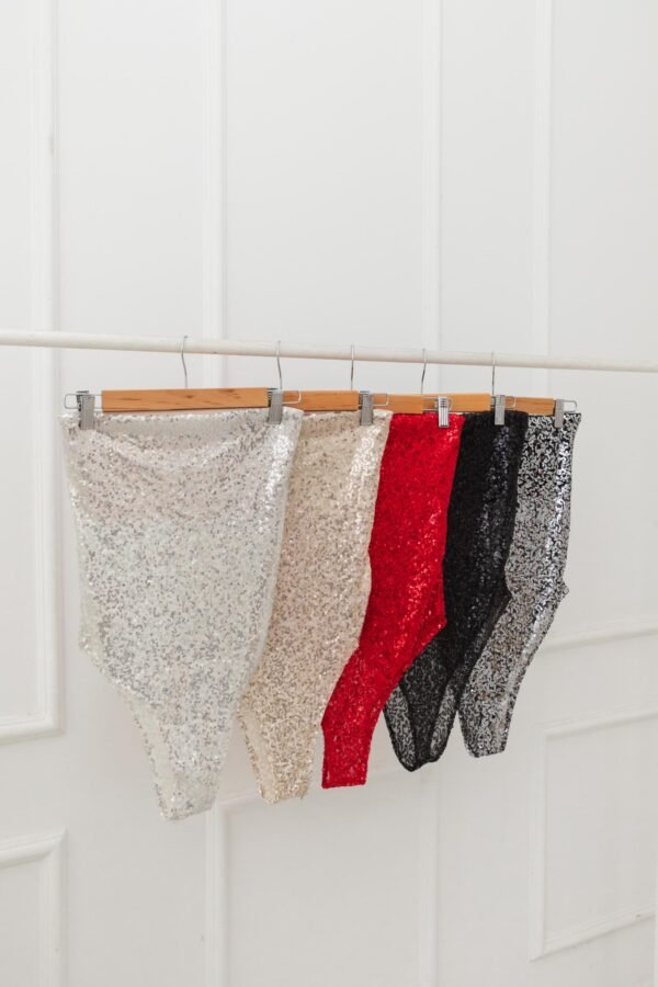 OFERTA BODY STRAPLESS TUL LENTEJUELAS