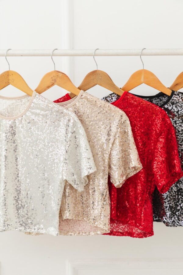 OFERTA REMERA OVERSIZE TUL LENTEJUELAS