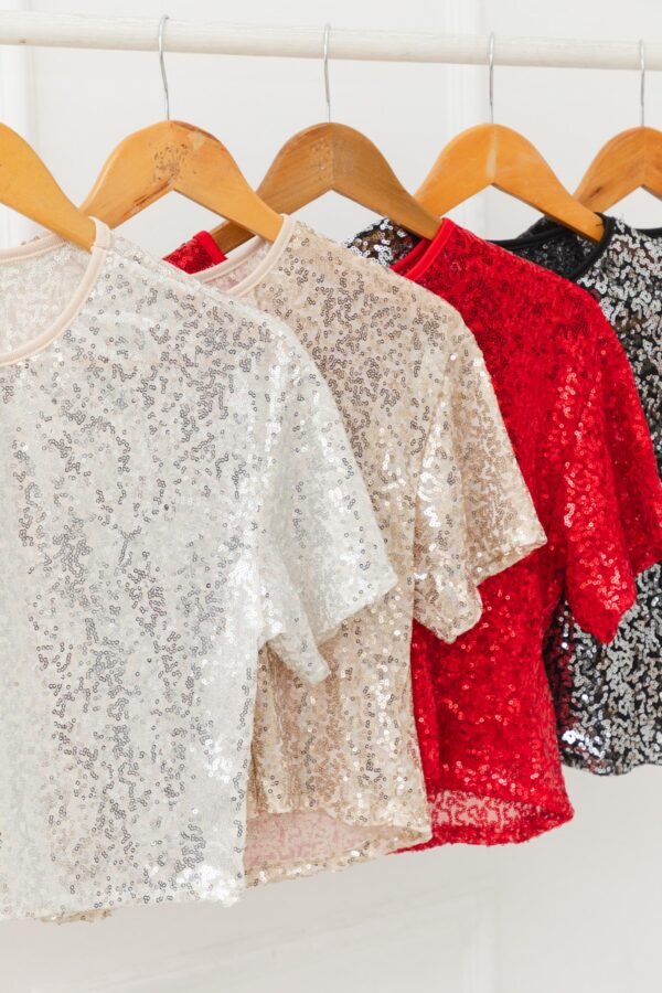 OFERTA REMERA OVERSIZE TUL LENTEJUELAS