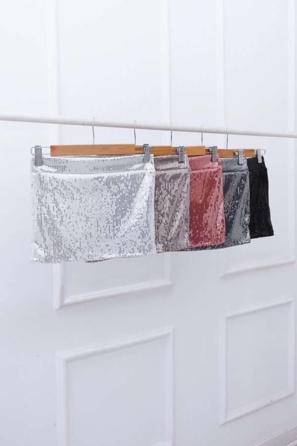 OFERTA MICRO POLLERA LYCRA LENTEJUELAS