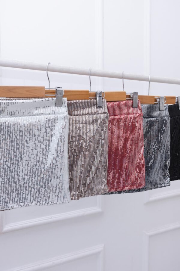 OFERTA MICRO POLLERA LYCRA LENTEJUELAS