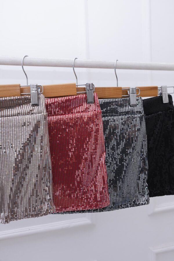 OFERTA MICRO POLLERA LYCRA LENTEJUELAS