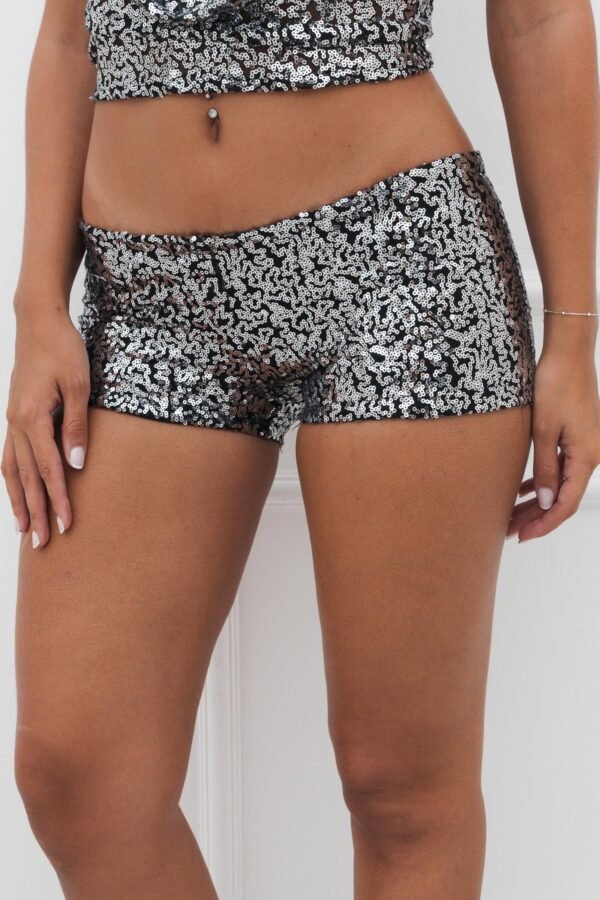 OFERTA MICRO SHORT TUL LENTEJUELAS