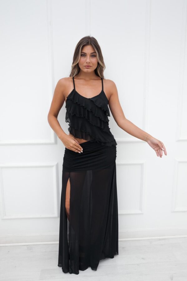 POLLERA FLORENCIA TUL