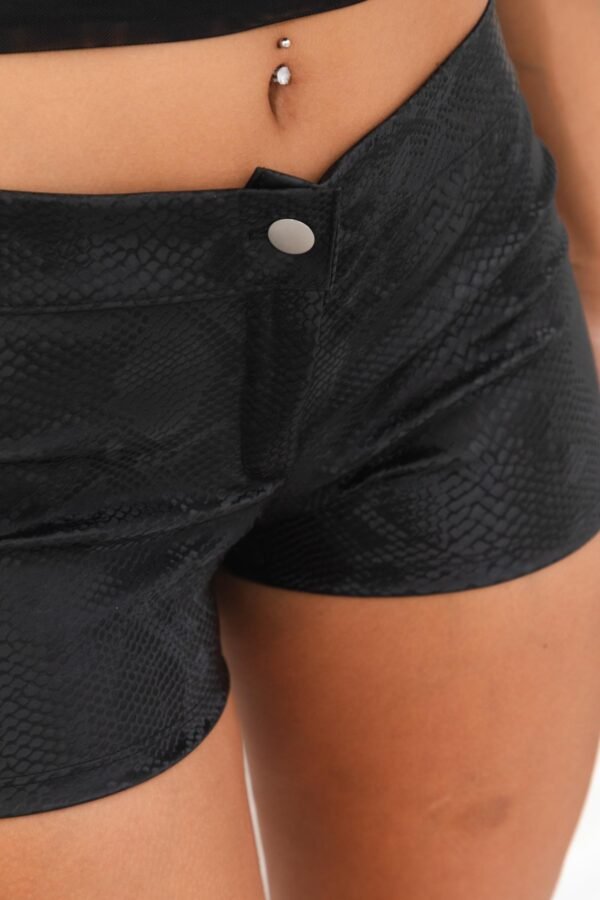 MICRO SHORT CUERINA SNAKE