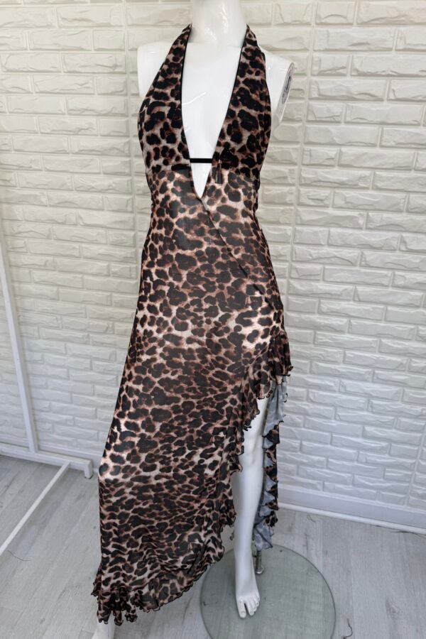 VESTIDO LALI TUL ANIMAL PRINT