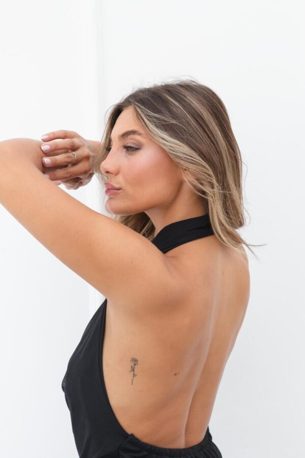 VESTIDO JAZMIN TUL VOLADOS (doble uso )