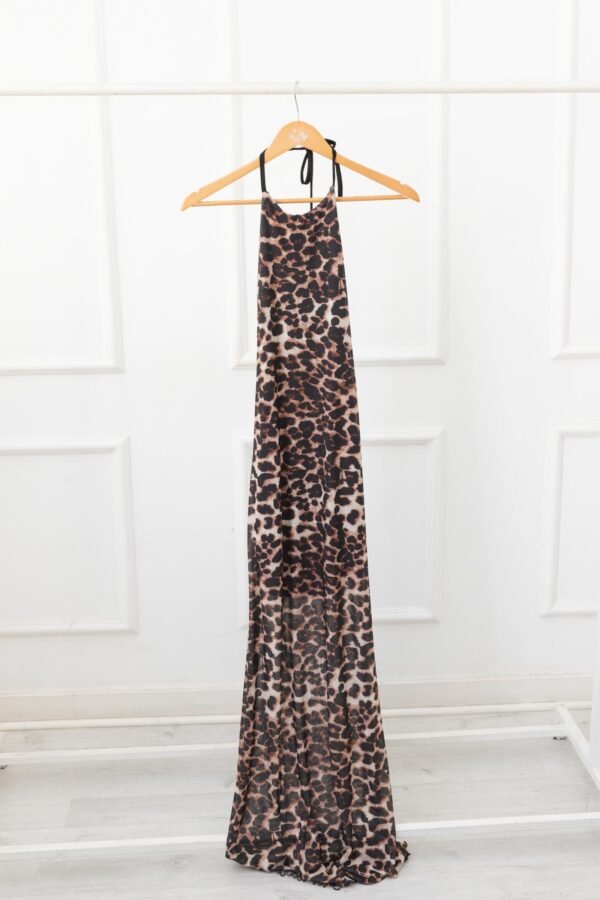 VESTIDO JOSEFA TUL ANIMAL PRINT
