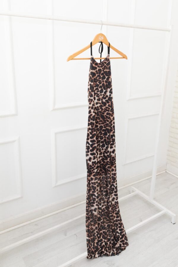 VESTIDO JOSEFA TUL ANIMAL PRINT
