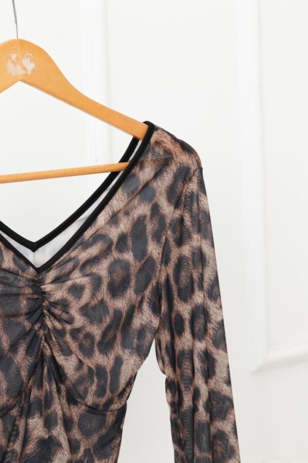 MANGA LARGA ANITA TUL ANIMAL PRINT