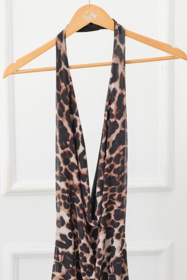 VESTIDO AINHOA TUL ANIMAL PRINT