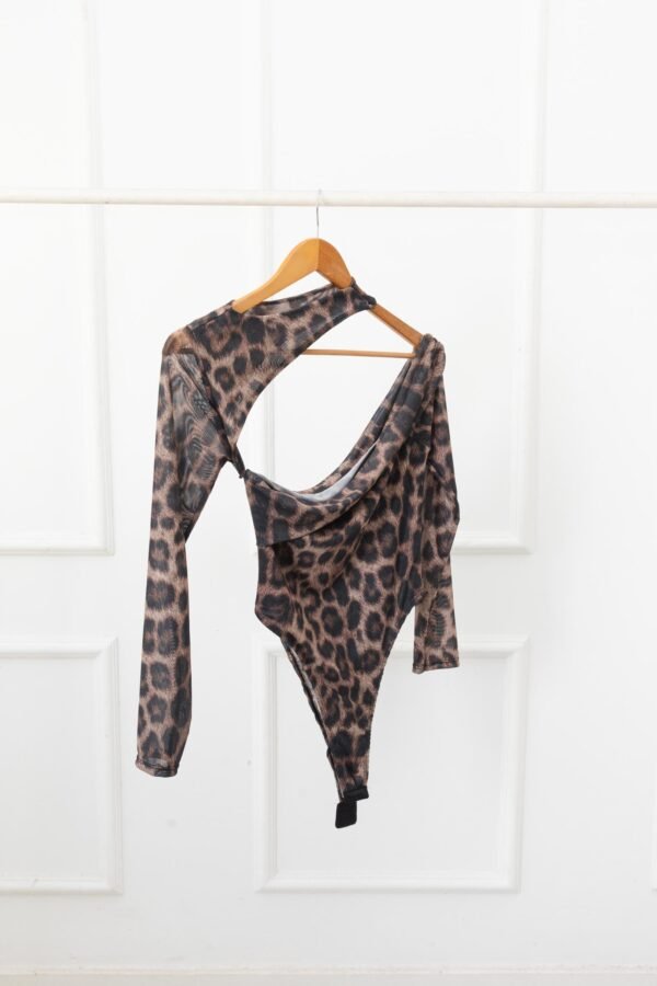 BODY LEILA TUL ANIMAL PRINT