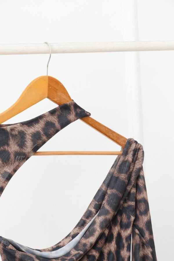 BODY LEILA TUL ANIMAL PRINT
