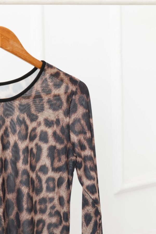 MANGA LARGA TUL ANIMAL PRINT