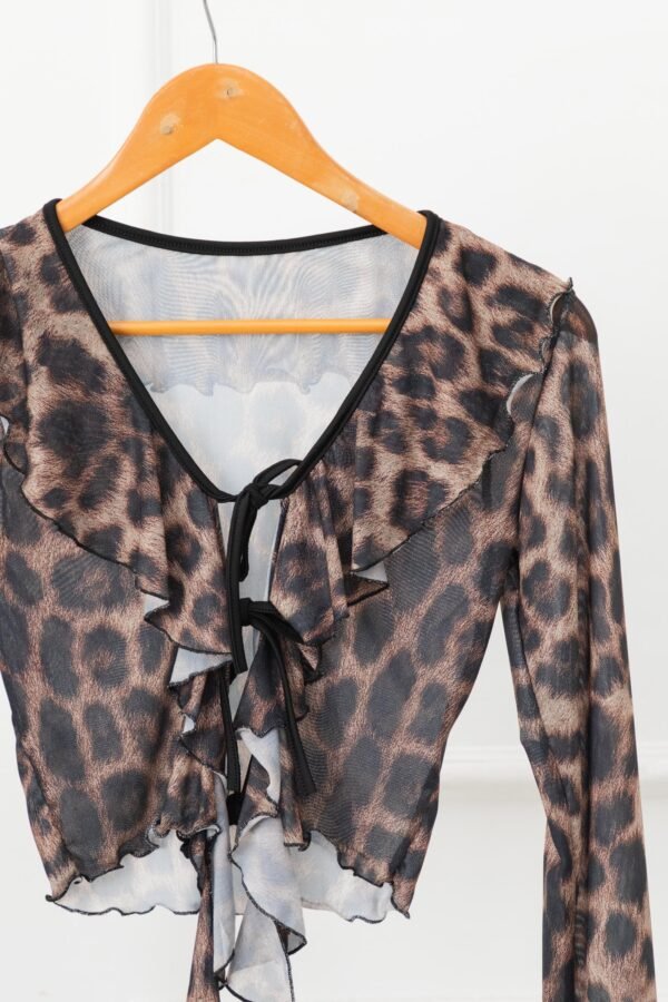 SAQUITO PAMPITA TUL ANIMAL PRINT