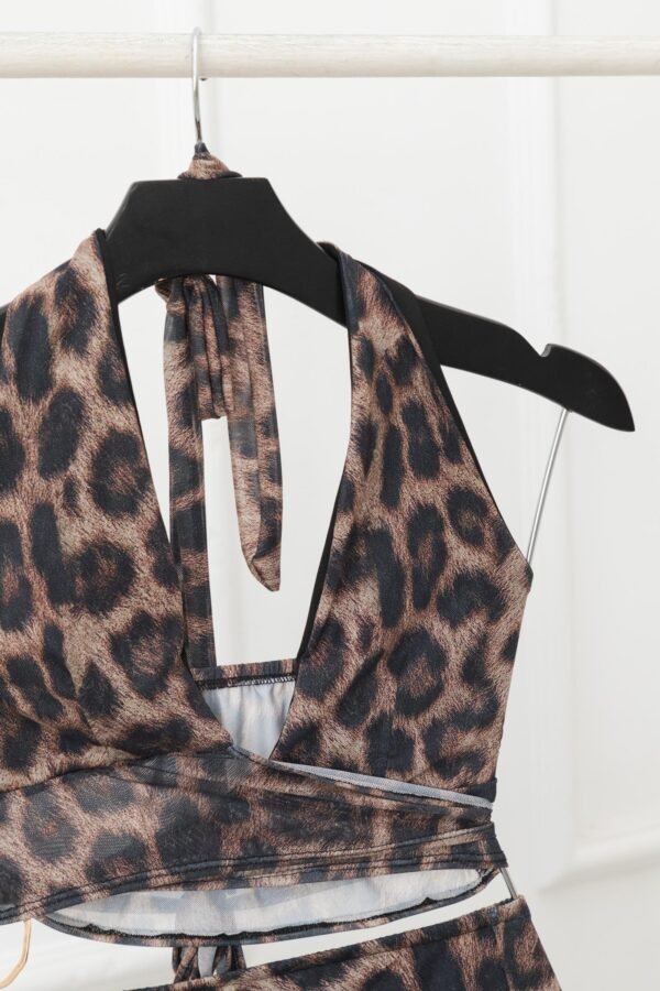 VESTIDO VENUS TUL ANIMAL PRINT