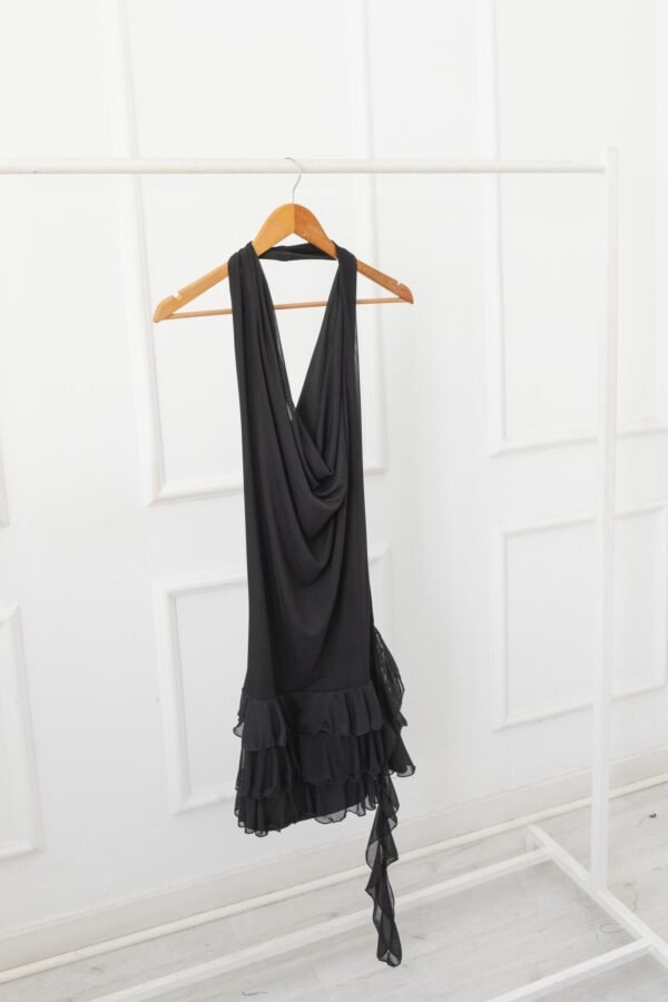 VESTIDO JAZMIN TUL VOLADOS (doble uso )