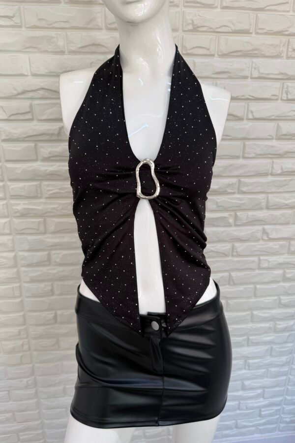 TOP MELA LYCRA GLITTER