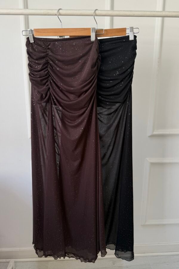 POLLERA FLORENCIA TUL BRILLOS