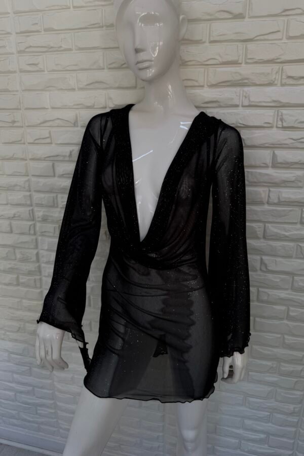 VESTIDO ELECTRA BUCHE TUL BRILLOS