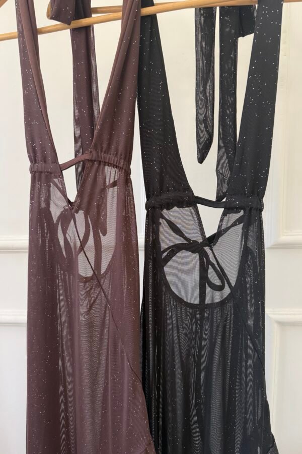 VESTIDO LALI TUL BRILLOS