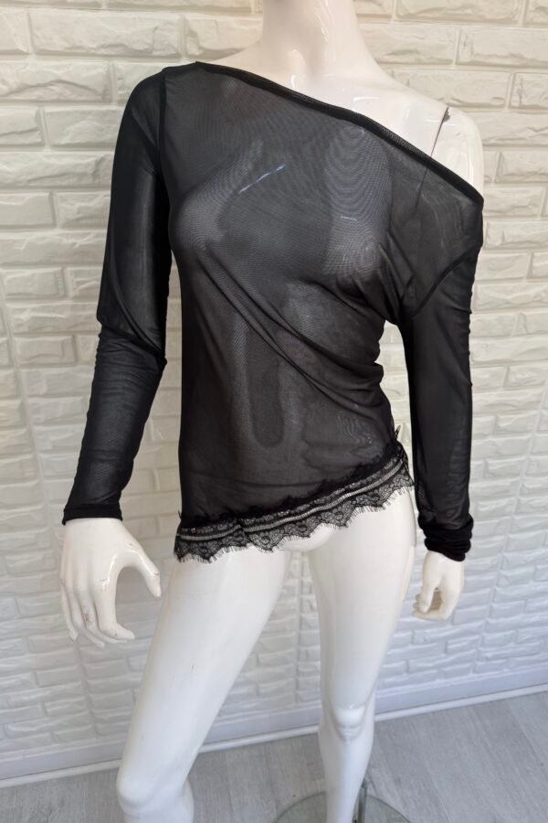 MANGA LARGA SUSI TUL PUNTILLA