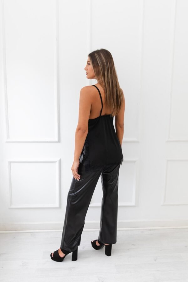 BLUSA MARINA LYCRA PUNTILLA