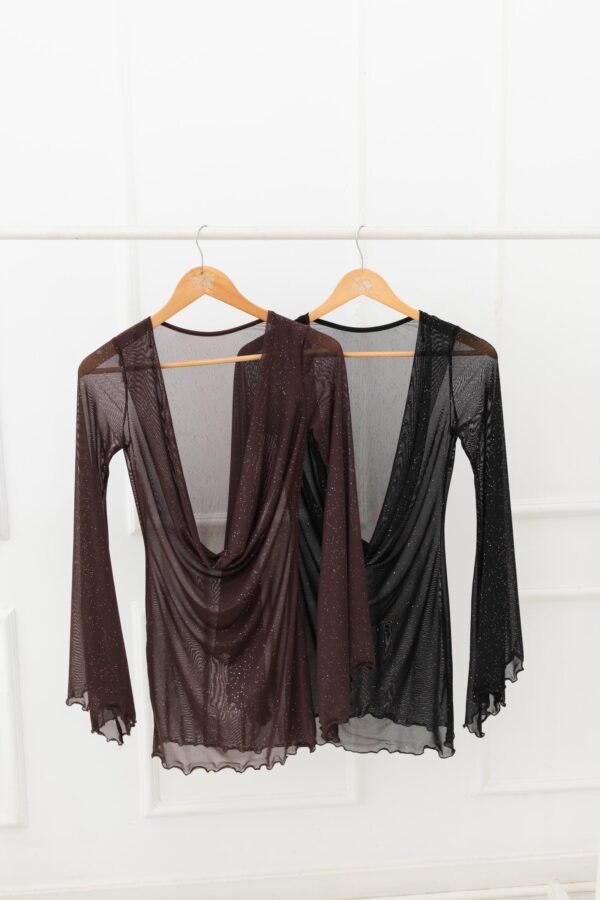 VESTIDO ELECTRA BUCHE TUL BRILLOS