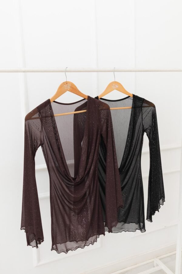 VESTIDO ELECTRA BUCHE TUL BRILLOS